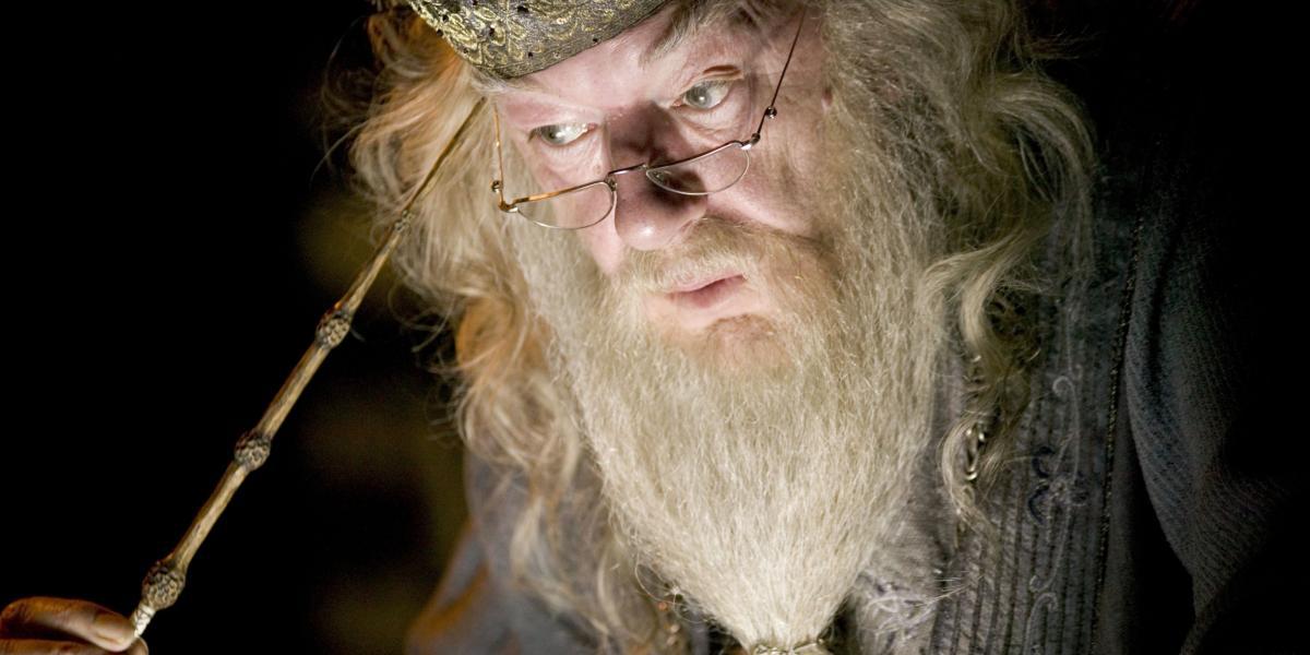 Dumbledore com a Varinha das Varinhas
