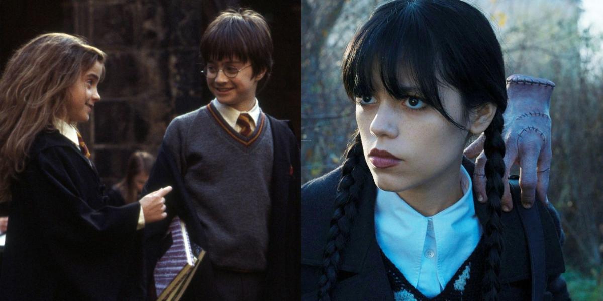 Harry Potter vs Quarta-feira: Como Hogwarts e Nevermore se comparam?