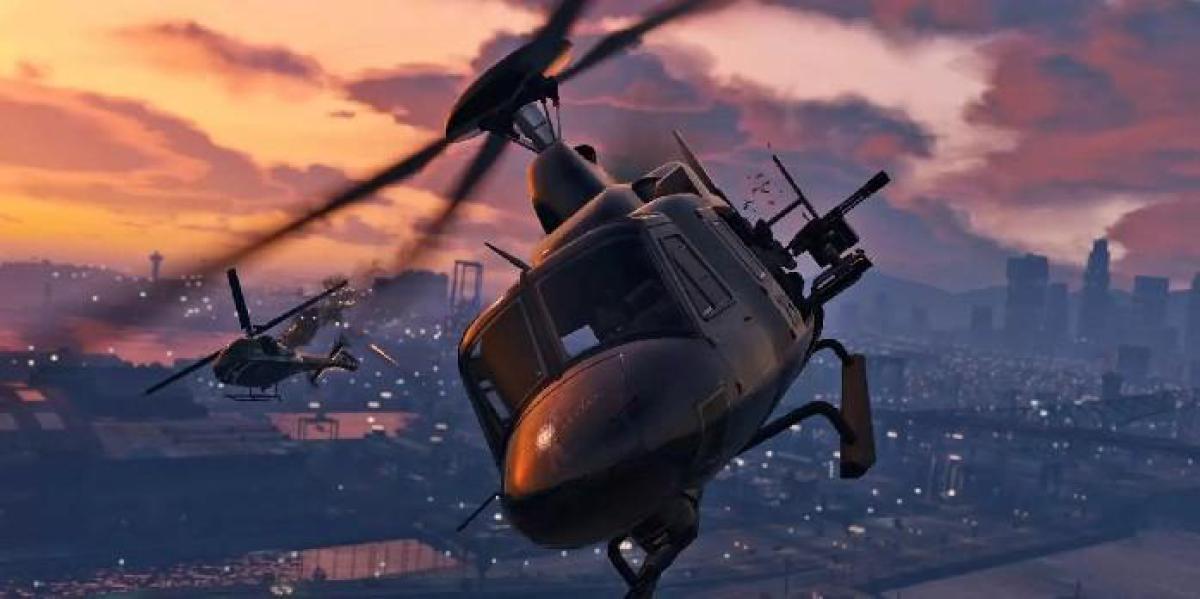 Helicóptero abandonado do GTA Online mata alvo de recompensa