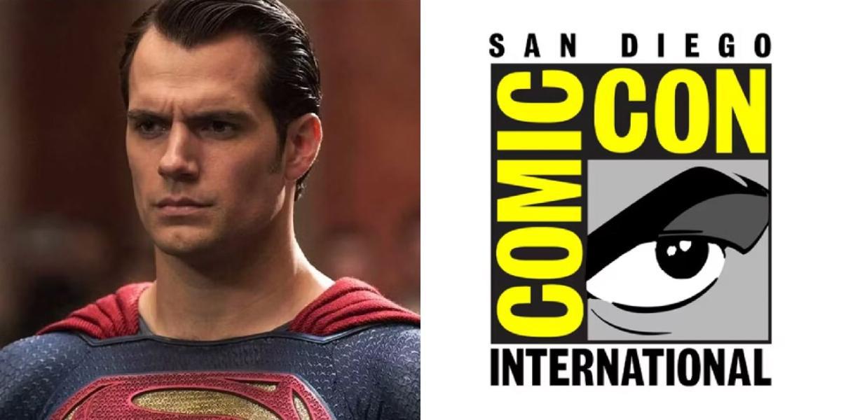 Henry Cavill abordou as notícias do Superman na Comic-Con