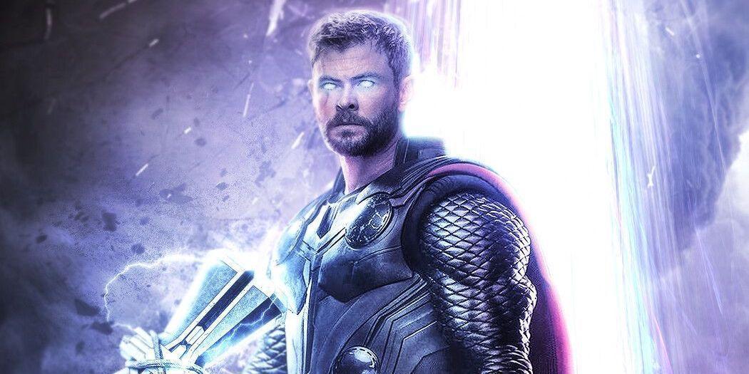 Marvel Thor Ragnarok usando Relâmpago