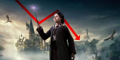 Hogwarts Legacy: Sucesso de vendas, mas queda drástica de jogadores simultâneos