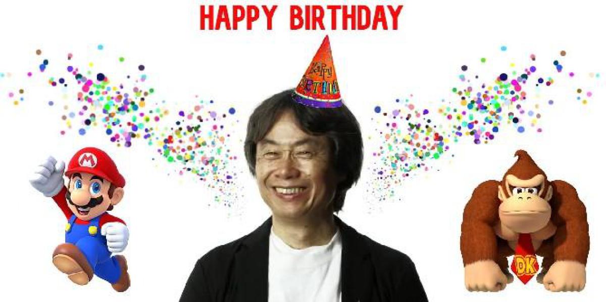 Hoje é aniversário de Shigeru Miyamoto