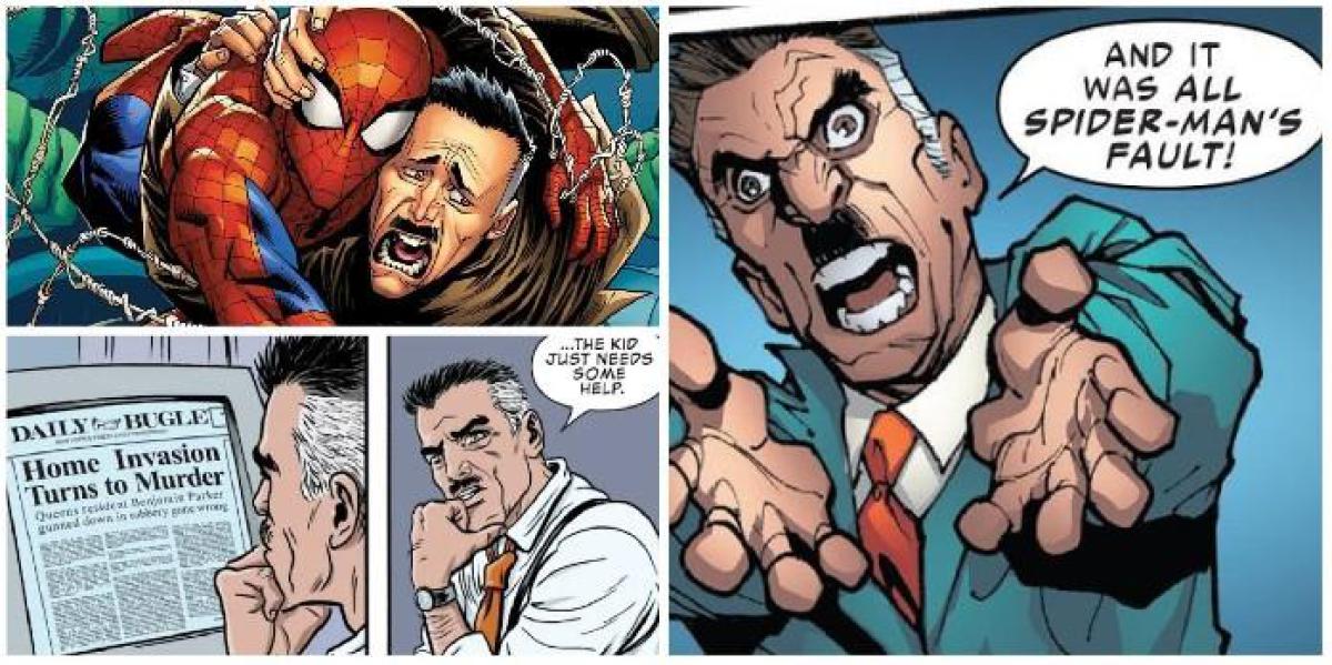 Homem-Aranha: 8 coisas que apenas os leitores da Marvel Comics sabem sobre J. Jonah Jameson