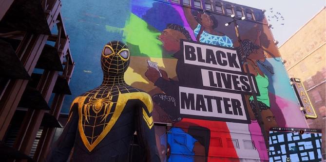 Homem-Aranha: Miles Morales apresenta tributo ao Black Lives Matter
