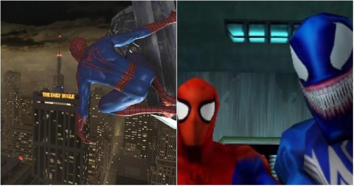 Homem-Aranha: Os 5 melhores jogos do Web-Slinger (e os 5 piores), de acordo com o Metacritic