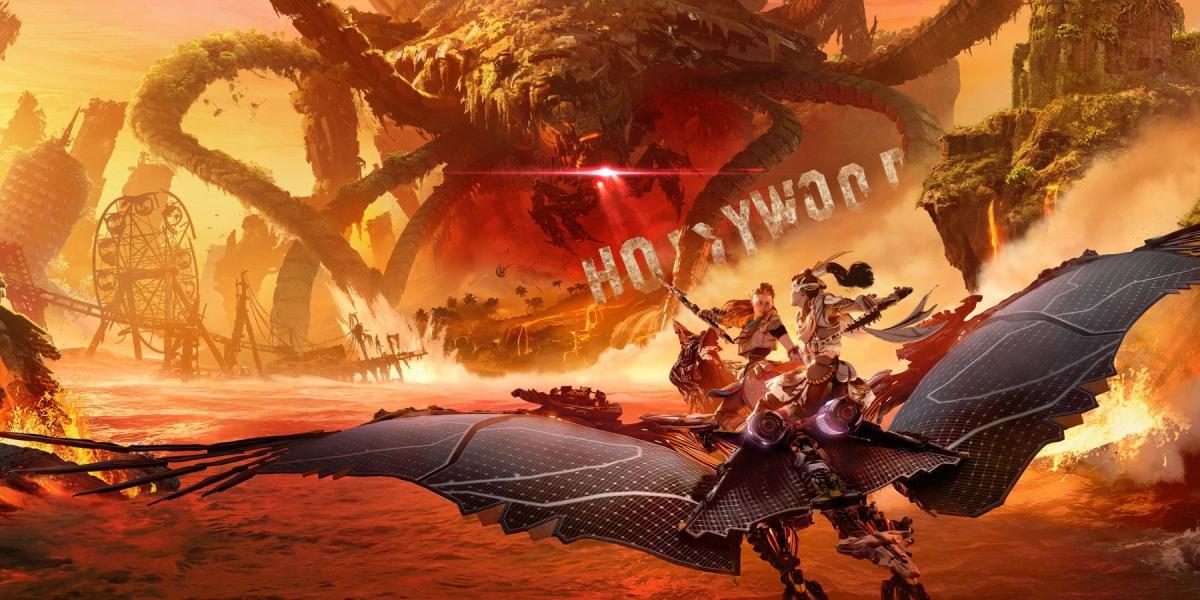 Horizon Forbidden West Burning Shores DLC está levando Aloy para a Hollywood pós-apocalíptica no próximo ano