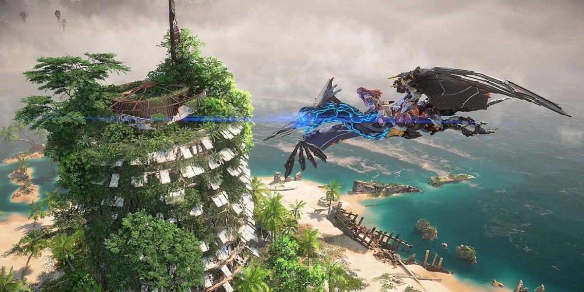 Horizon Forbidden West: DLC Burning Shores revela mapa gigante!