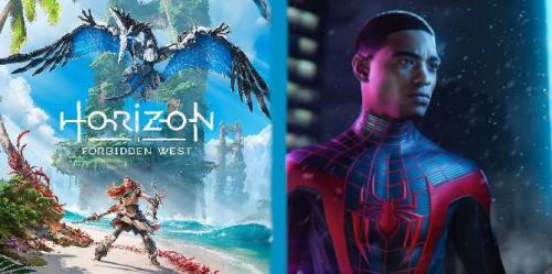 Horizon Forbidden West e Spider-Man: Miles Morales também chegarão ao PS4