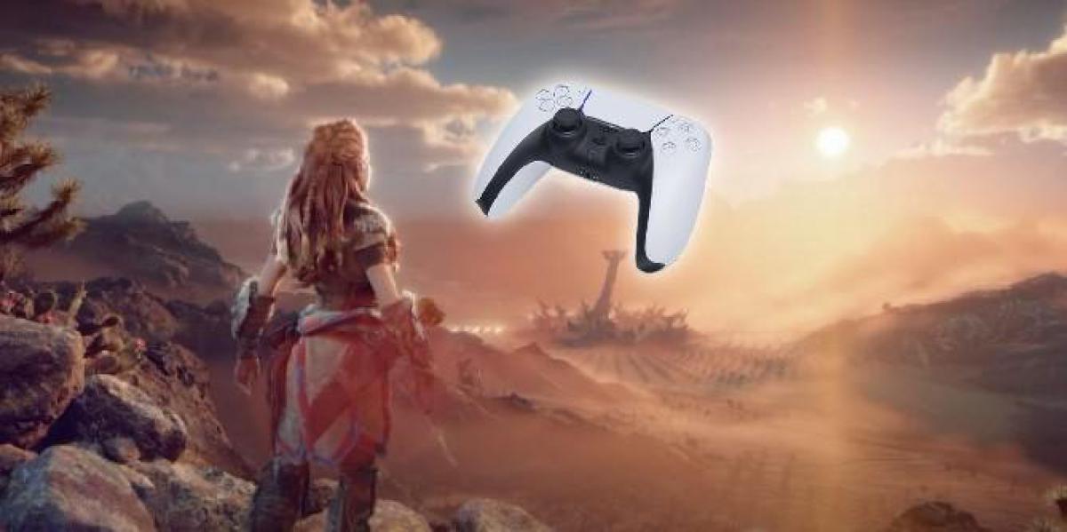 Horizon Forbidden West permitirá que os jogadores sintam a grama via DualSense Haptics
