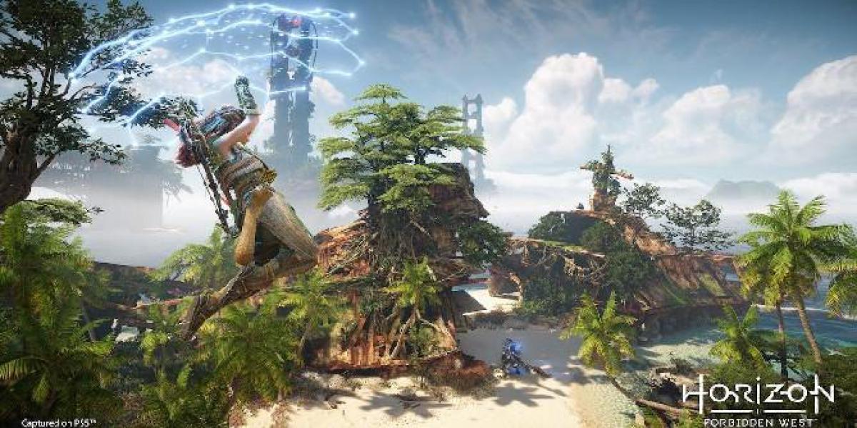 Horizon Forbidden West revela diferenças de versão PS5 e PS4