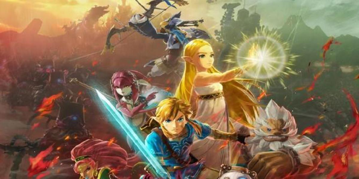 Hyrule Warriors: Age of Calamity Streams atingidos com quedas da Nintendo
