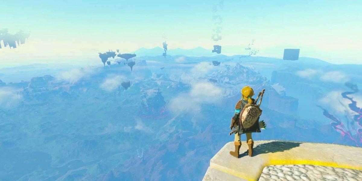Ilhas podem não ser os únicos objetos flutuando acima de Hyrule em Zelda: Tears of the Kingdom