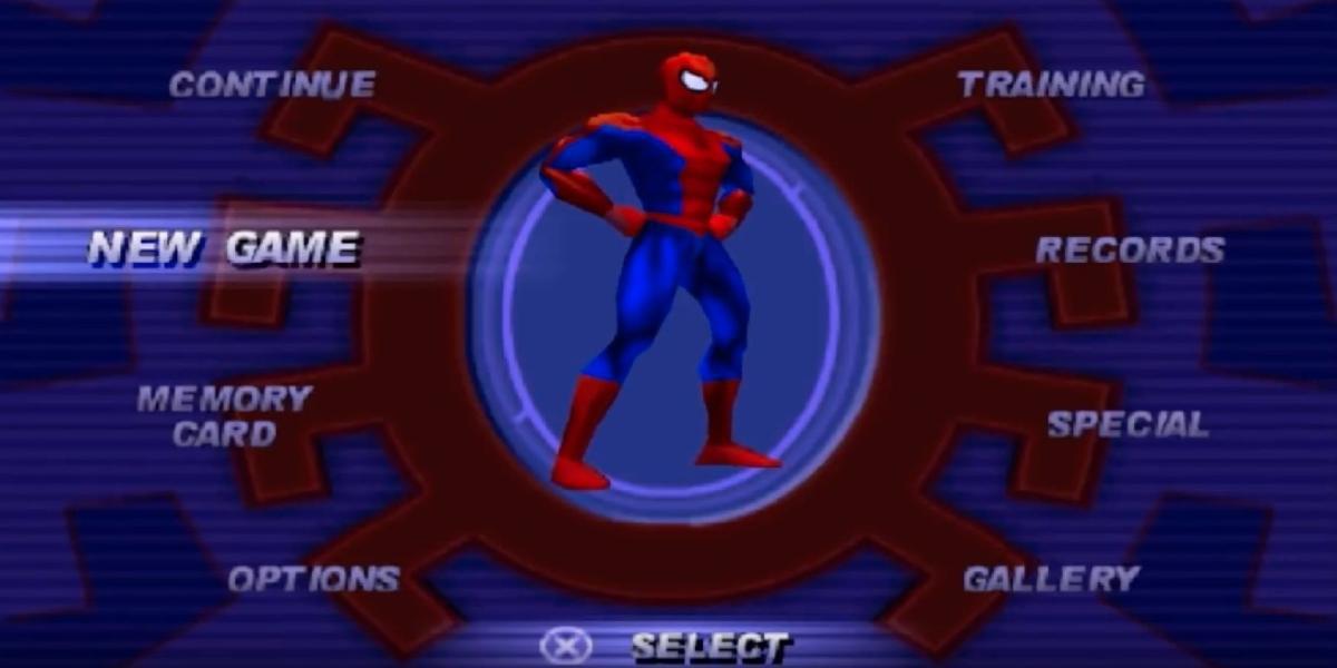 Imagem compara os gráficos do Homem-Aranha e da Gata Negra no PS1 com o PS4