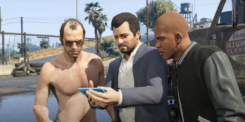 Imagem mostra jogos Grand Theft Auto rodando em cinco gerações de consoles PlayStation simultaneamente