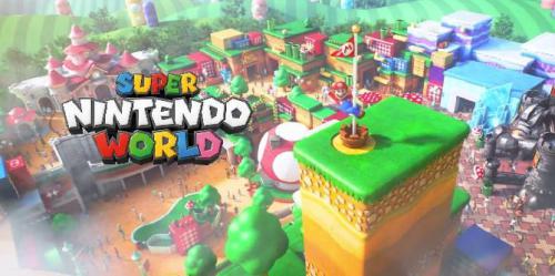 Imagens do Super Nintendo World mostram que o parque temático está quase concluído