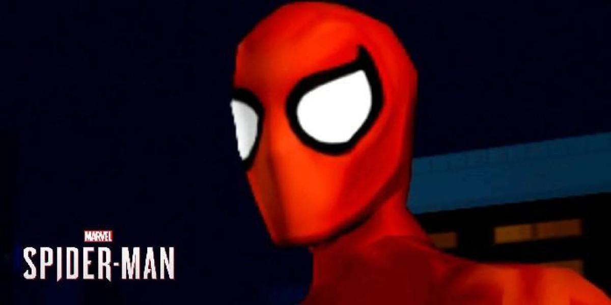Imagens puras mostram como o traje do Spider-Man PS1 ficaria em Marvel s Spider-Man