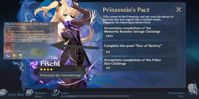 Genshin Impact: Como obter gratuitamente o personagem de quatro estrelas Fischl