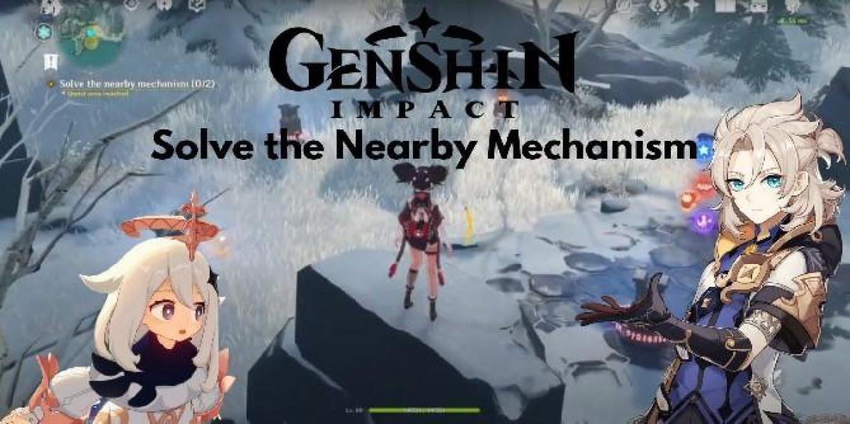 Genshin Impact: Como Resolver o Mecanismo Próximo