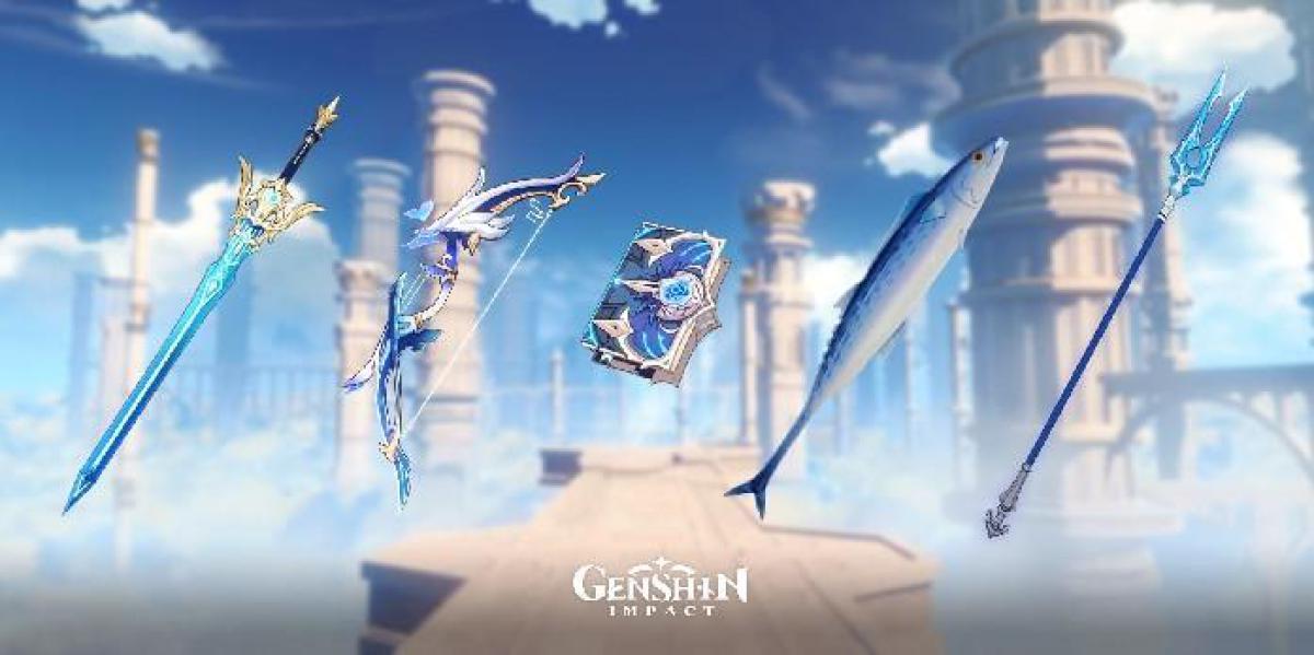 Genshin Impact: um caso para adicionar mais tipos de armas