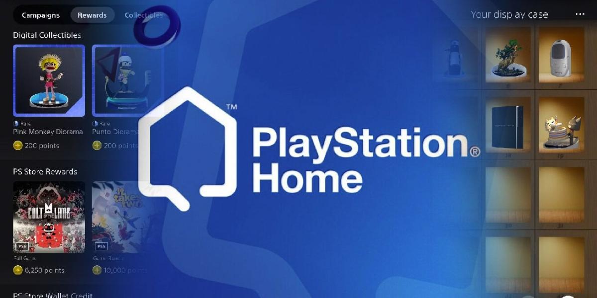 Itens do PlayStation Stars seriam perfeitos para uma reinicialização do PlayStation Home