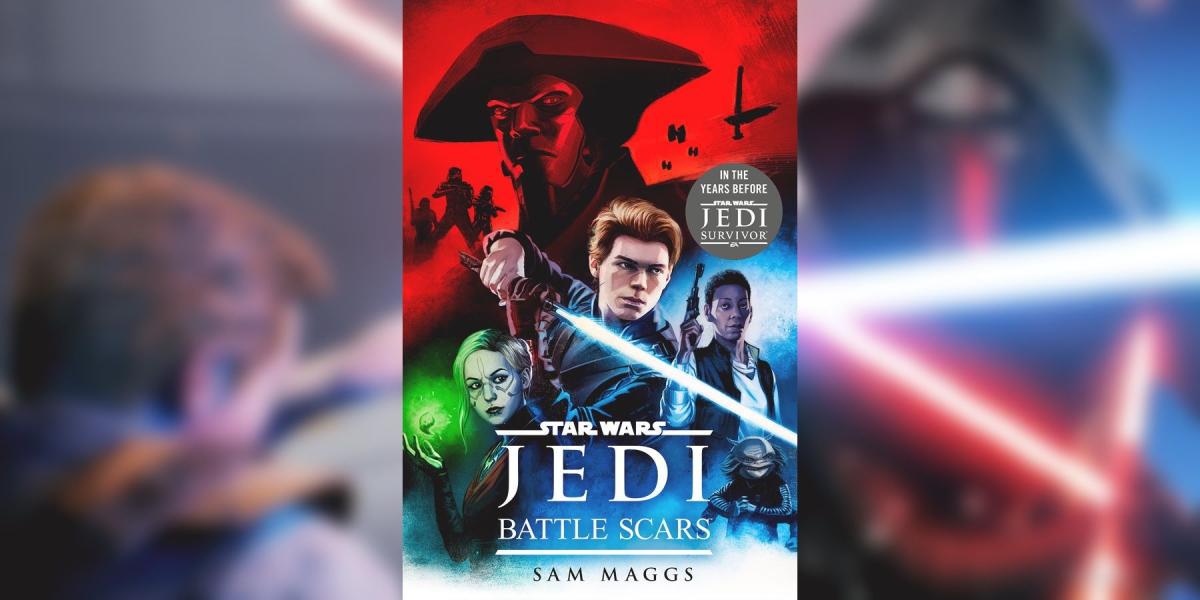 Star Wars Jedi Battle Scars por Sam Maggs Sobrevivente capa do livro Random House Worlds