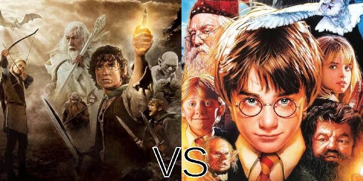 JK Rowling copiou o Senhor dos Anéis em sua série Harry Potter?