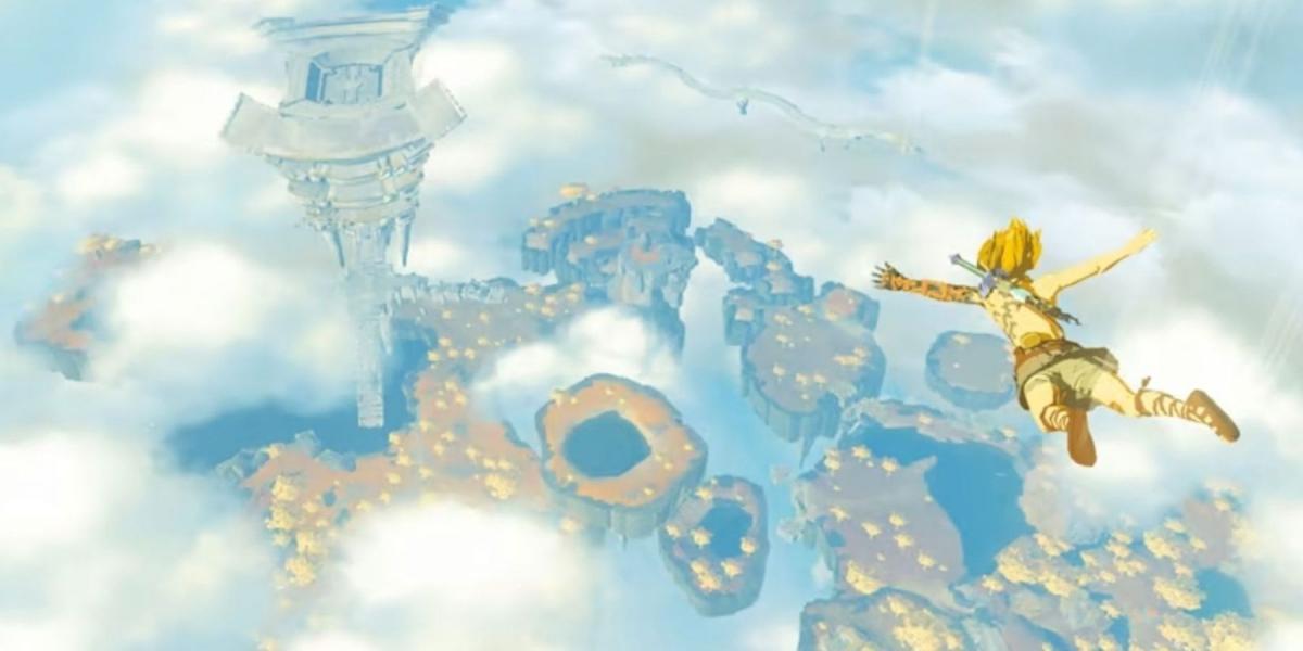 Jogador constrói máquina voadora incrível em Zelda
