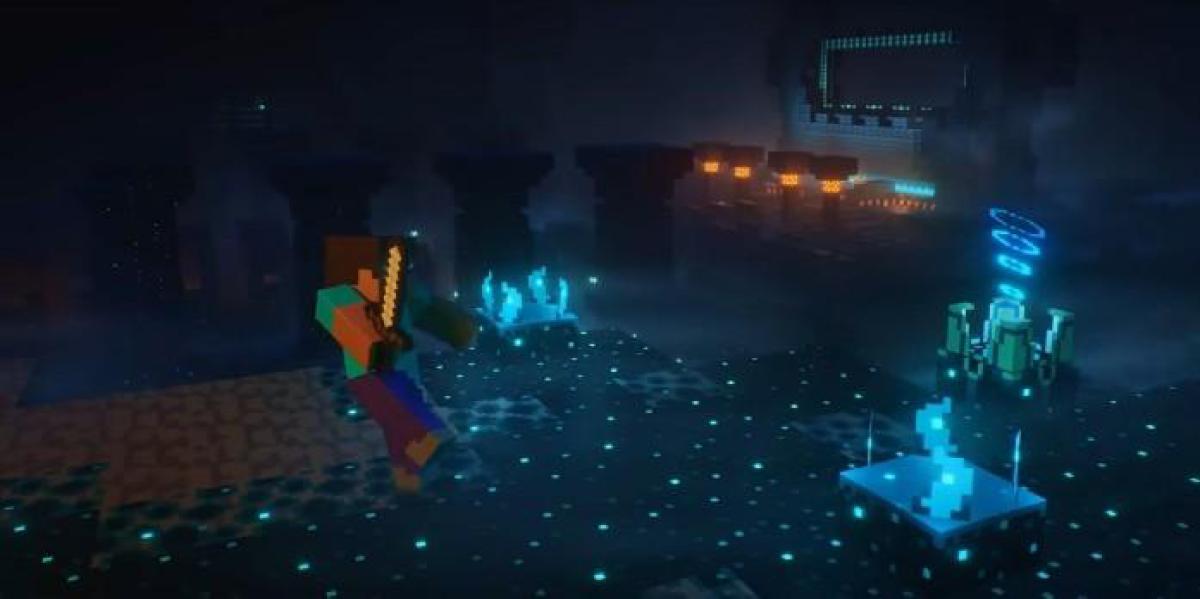 Jogador criativo de Minecraft cria cela de contenção de Warden complexa
