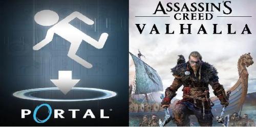 Jogador de Assassin s Creed Valhalla encontra referência de portal