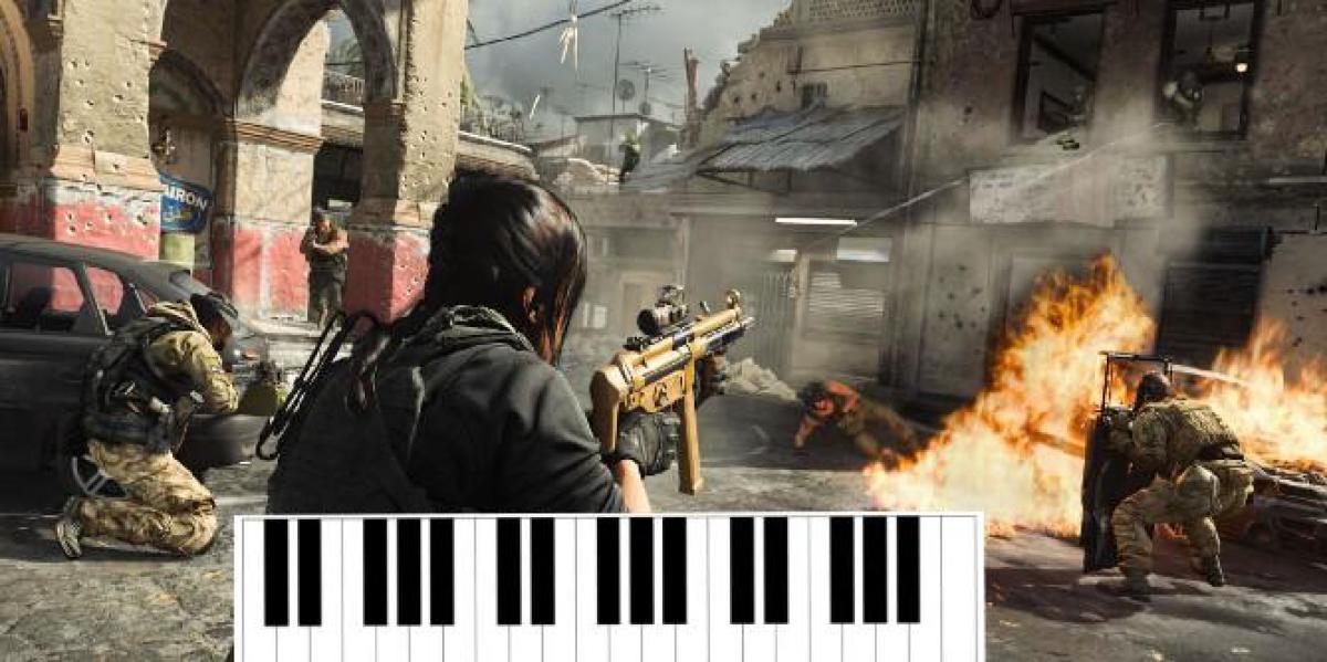Jogador de Call of Duty entra em Modern Warfare Killstreak usando um piano