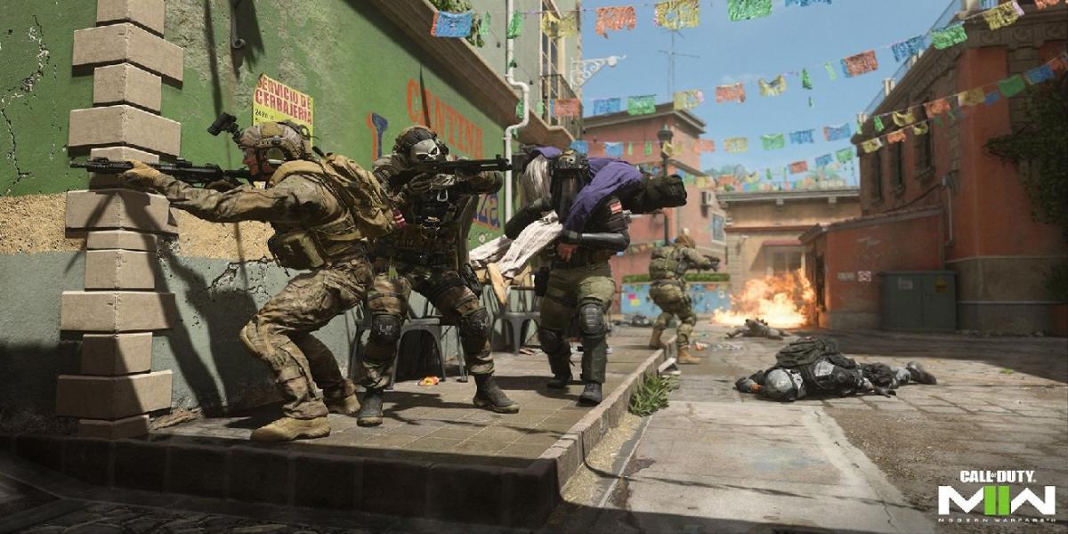 Jogador de Call of Duty: Modern Warfare 2 usa faca de arremesso para matar campista pelo mapa