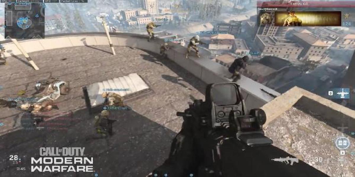 Jogador de Call of Duty: Modern Warfare usa truque sujo para obter mortes em infectados