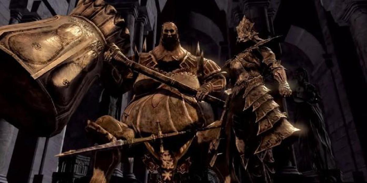 Jogador de Dark Souls compartilha construção de força ridícula