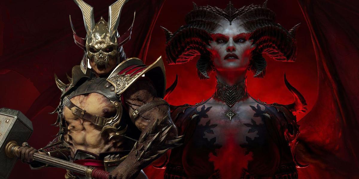 Jogador de Diablo 4 cria bárbaro inspirado em icônico vilão de Mortal Kombat