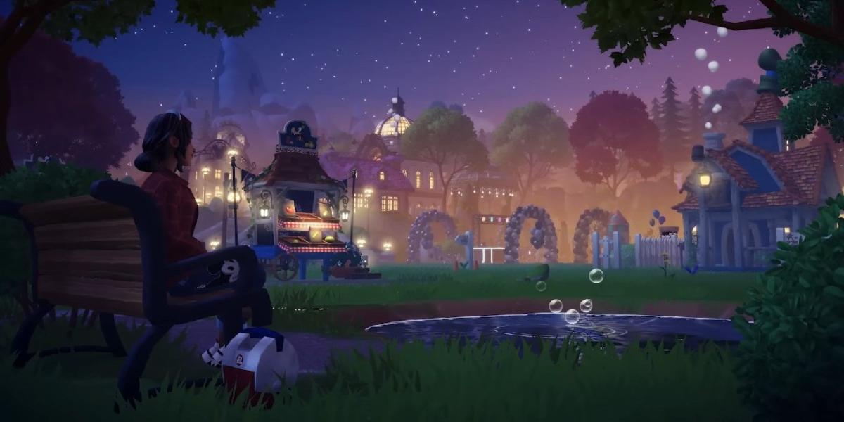 Jogador de Disney Dreamlight Valley recria vestido de princesa sereia de Animal Crossing