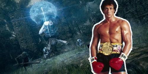 Jogador de Elden Ring faz construção Rocky