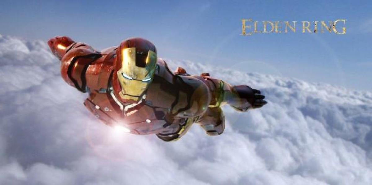 Jogador de Elden Ring faz Homem de Ferro usando criador de personagens