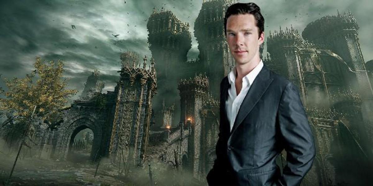 Jogador de Elden Ring faz personagem que se parece com Benedict Cumberbatch