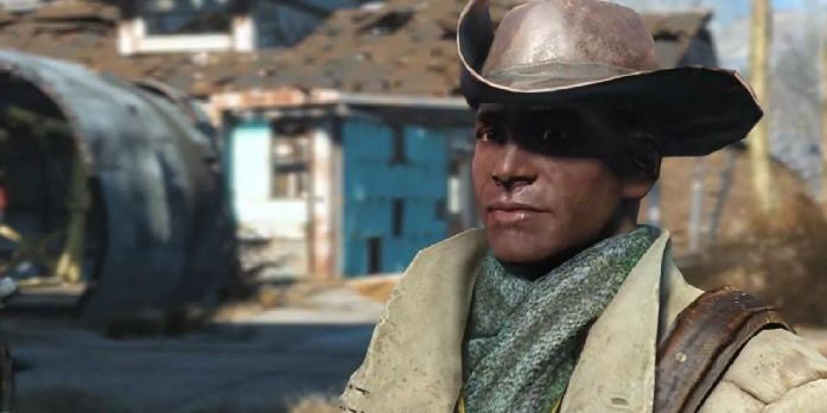 Jogador de Fallout 4 constrói local de descanso para o morto Preston Garvey