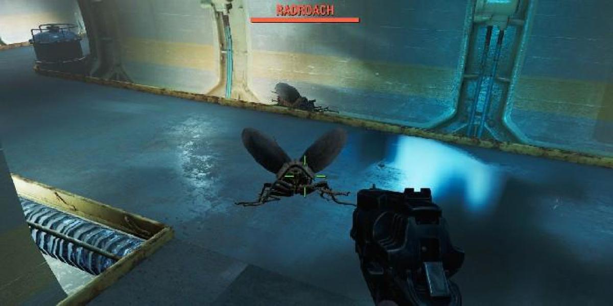 Jogador de Fallout 4 encontra uma enorme radroach