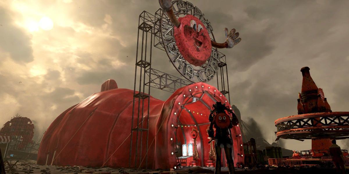 Jogador de Fallout 76 constrói ilha impressionante