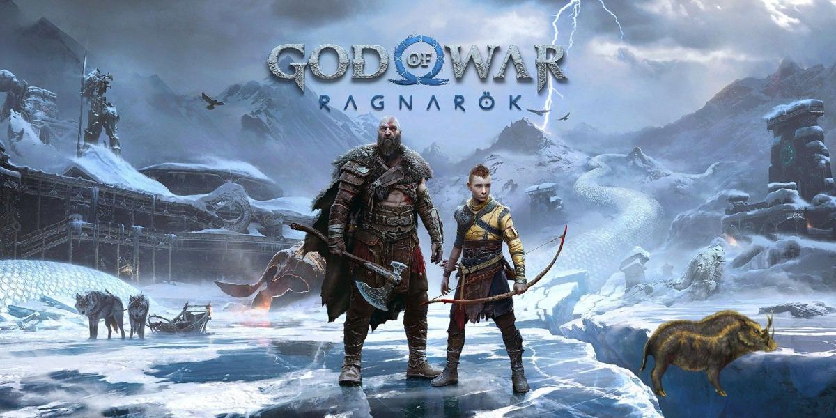 Jogador de God of War Ragnarok aponta detalhes secretos de Hildisvini