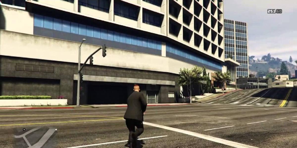 Jogador de GTA Online vê uma interação violenta entre NPCs