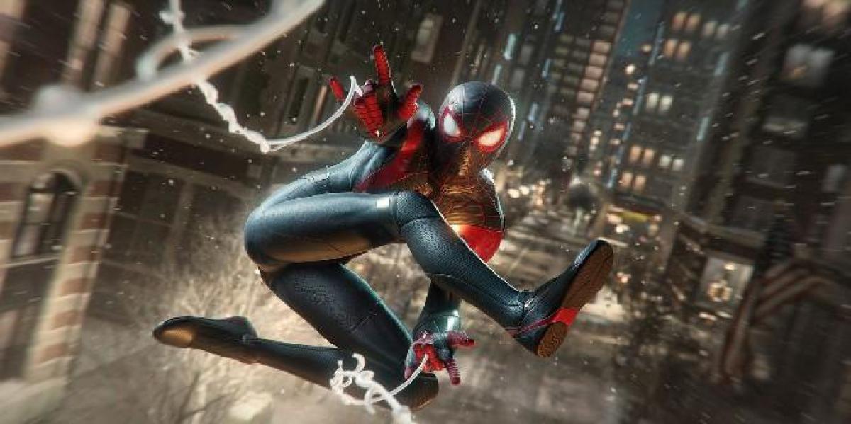 Jogador de Homem-Aranha: Miles Morales transforma captura de tela em impressionante obra de arte