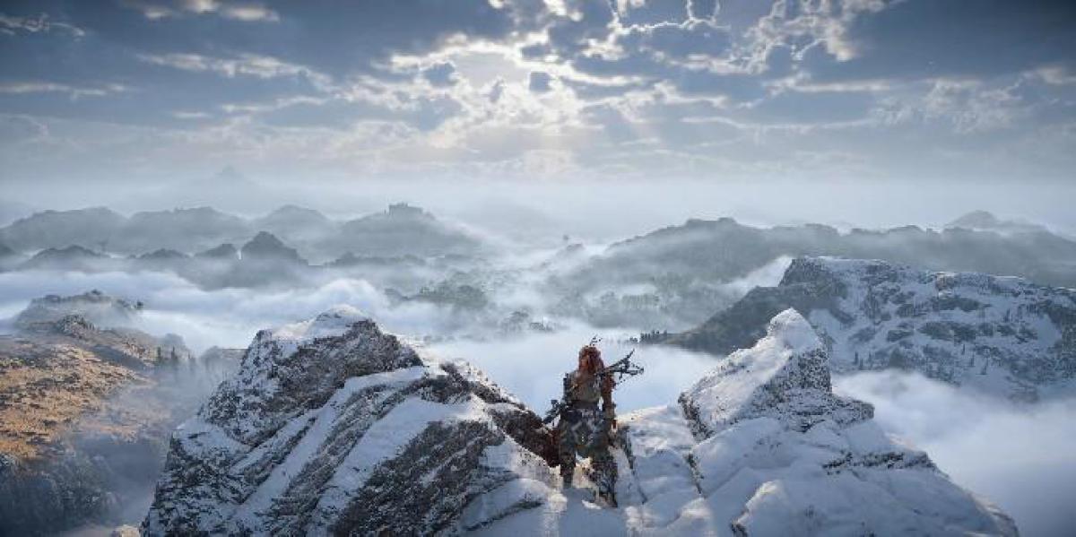 Jogador de Horizon Forbidden West encontra um buraco no centro do mundo
