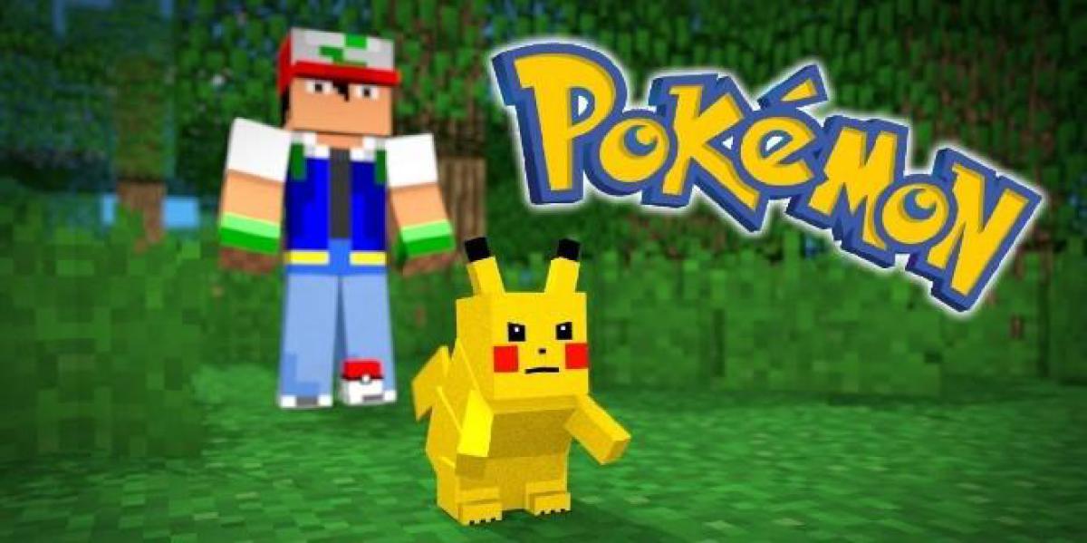 Jogador de Minecraft constrói impressionante torre de Pokemon
