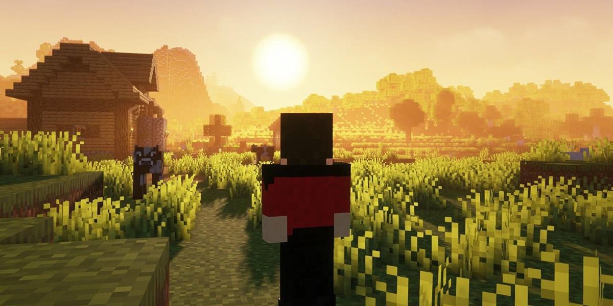 Jogador de Minecraft constrói relógio de sol que realmente funciona