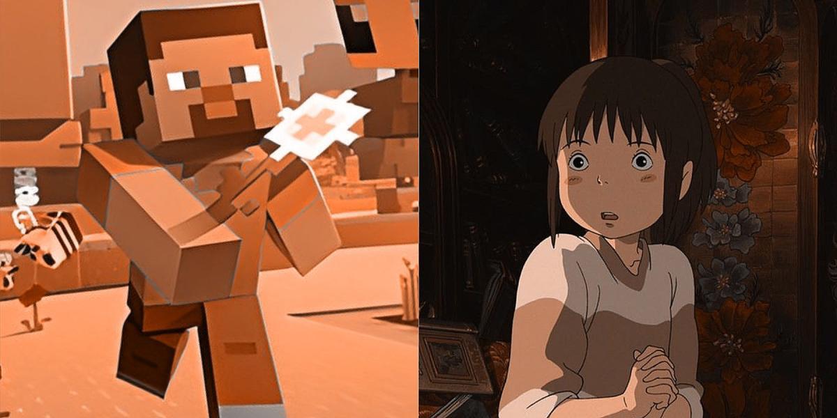 Jogador de Minecraft cria edifício incrível baseado em Spirited Away