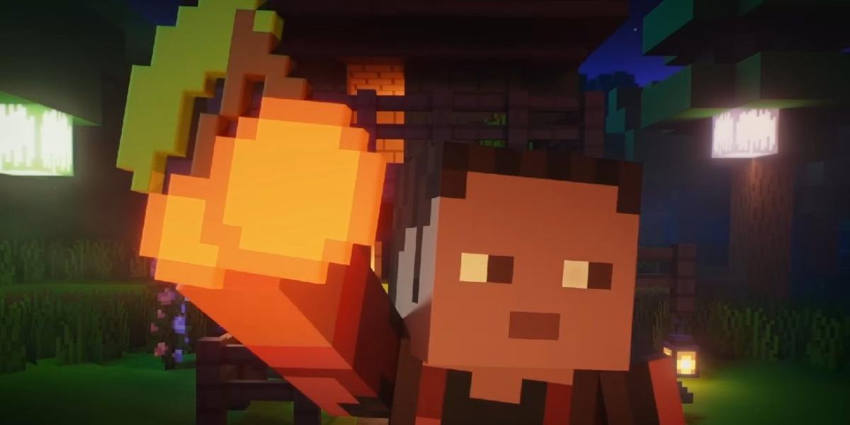 Jogador de Minecraft cria réplica da vida real de uma das pinturas do jogo